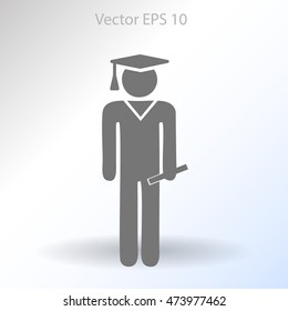 student vector icon