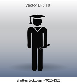 student vector icon