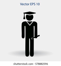 student vector icon