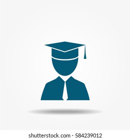 Student vector icon