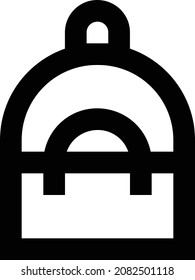 student vector illustration isolated on a transparent background. stroke vector icons for concept or web graphics.