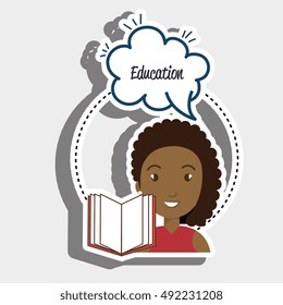 student woman eduaction speech