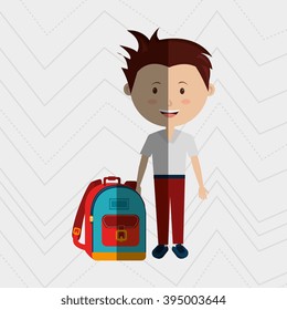 students back to school  design 