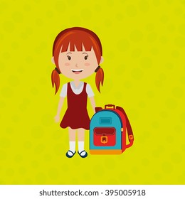students back to school  design 