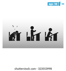 students in a classroom 