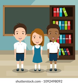 students in the classroom characters