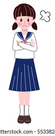 Students doing gestures