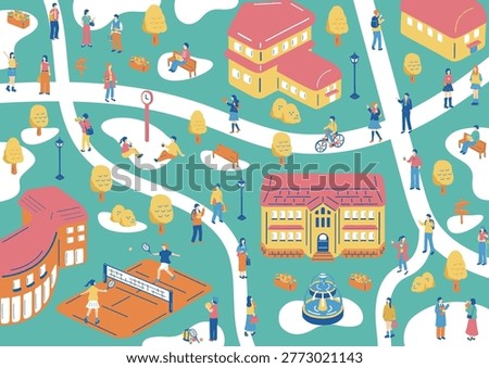 Students Enjoying Their Campus Life