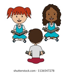 students group avatars characters
