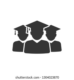 Students group icon vector image