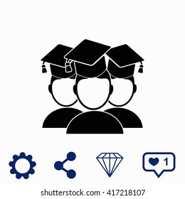 Students icon.