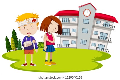 Boy Hurting Girl Images Stock Photos Vectors Shutterstock