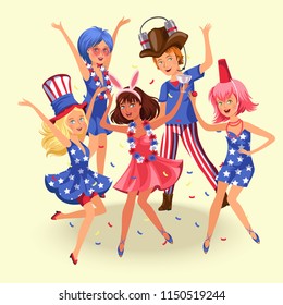 Students party poster