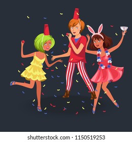 Students party poster