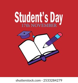 Students say 17 november vector design 