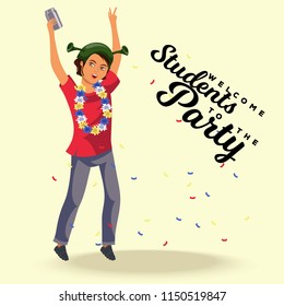 Students shindig poster