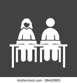 Students Sitting
