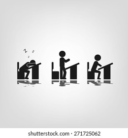 students at their desks