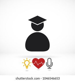 Students Vector icon