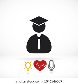 Students Vector icon