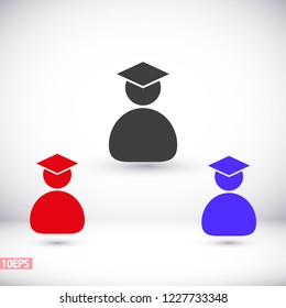 Students Vector icon