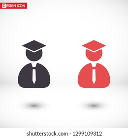 Students Vector icon