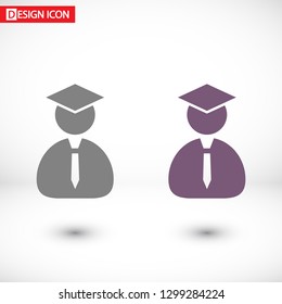 Students Vector icon