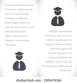 Students Vector icon