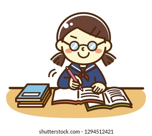 Students who like studying