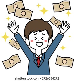 Students who are pleased with their extra income