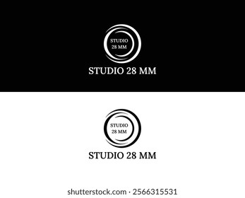 Studio 28mm: Designing a Timeless and Impactful Logo for Strong Brand Recognition