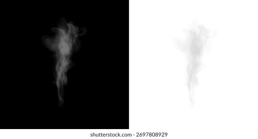 Vetor isolado de textura de neblina de ar de estúdio PNG.