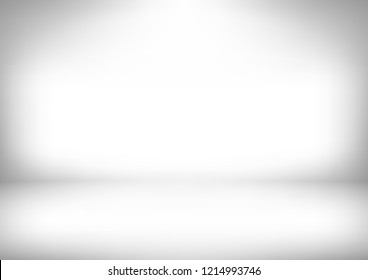 Studio backdrop white gray abstract background.graphic art design.vector illustration.
