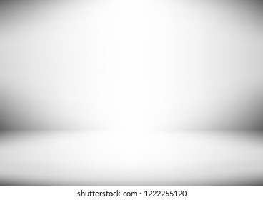 Studio backdrop white gray abstract background.graphic art design.vector illustration.