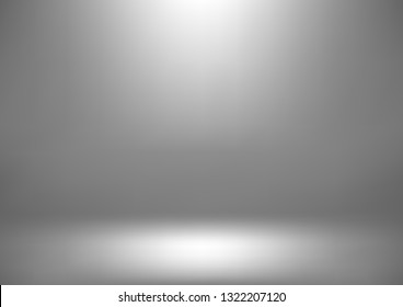 Studio backdrop white gray abstract background.graphic art design.vector illustration.