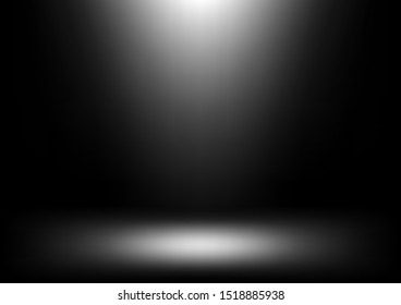 Studio backdrop white grey abstract background. Graphic art design. Product presentation backdrop. Vector. Illustration.