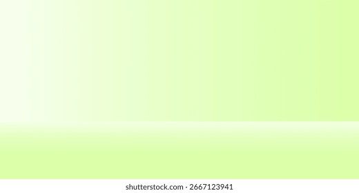 Studiohintergrund - Farbverlauf luxuriös dunkelgrüner horizontaler Studioraumhintergrund.