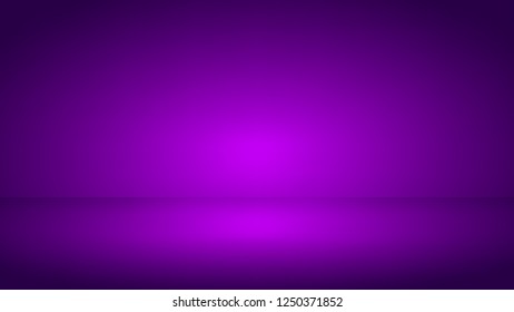 Studio background. Realistic template mock up. Empty room with spotlight effect. Vector, eps 10.