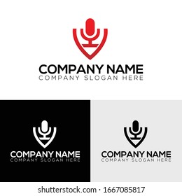 studio company logo design template