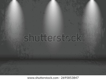 Studio concrete for product display scene presentation with beautiful lights and shadows. Display pedestal mockup minimal scene empty stage for presentation product, stand, showcase, exhibition