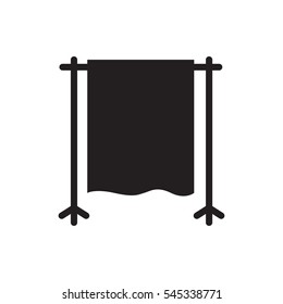 studio curtain icon illustration isolated vector sign symbol