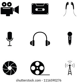studio icon set