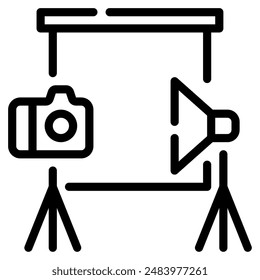 Studio icon for web, app, infographic, etc