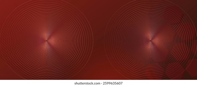 Studio interior with carbon fiber texture. Modern carbon fiber textured red black interior with light. Background for mounting, product placement. Template, mockup