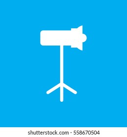 studio lamp icon illustration isolated vector sign symbol