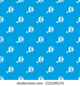 Studio lighting pattern vector seamless blue repeat for any use