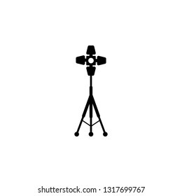 Studio Lights icon. Element of photo camera icon for mobile concept and web apps. Detailed Studio Lights icon can be used for web and mobile