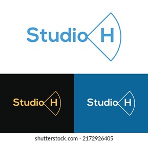 Studio Logo - Studio H Logo Template 
