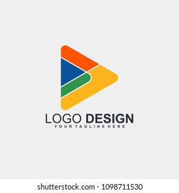 Diseño del logo del reproductor multimedia.