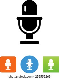 Studio microphone icon